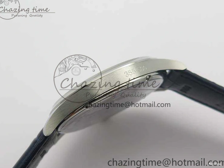 MIROTIME 0101 Portuguese Fa Jones IW544203 SS GSF 1:1 Best Edition White Dial On Leather Strap Trendsetting 7235